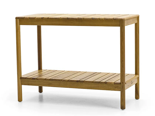 Console da giardino rettangolare in teak VARASCHIN Barcode 2187 fabbrica VARASCHIN dall'Italia. Foto №1