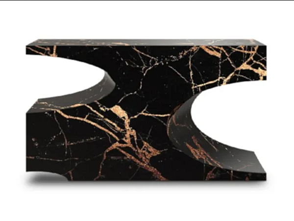 Tavolo console rettangolare in legno BRABBU collezione Bryce II fabbrica BRABBU dall'Italia. Foto №4