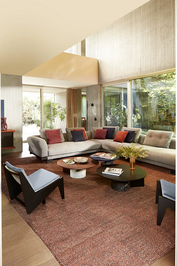 Divano modulare con rivestimento sfoderabile Sengu CASSINA 556 fabbrica CASSINA dall'Italia. Foto №15