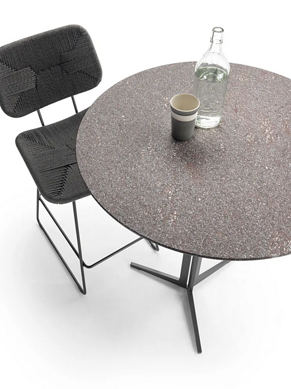Tavolo alto con base a 3 stelle Fly outdoor FLEXFORM fabbrica FLEXFORM dall'Italia. Foto №5