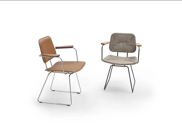 Sedia con braccioli in corda FLEXFORM ECHOES fabbrica FLEXFORM dall'Italia. Foto №2