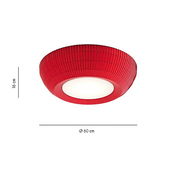Lampada da soffitto in tessuto Bell AXOLIGHT fabbrica Axolight dall'Italia. Foto №7