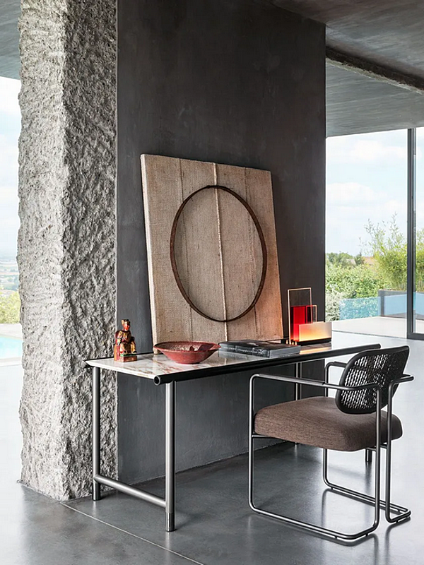 Console table in legno con cassetti IKO Flou fabbrica Flou dall'Italia. Foto №3