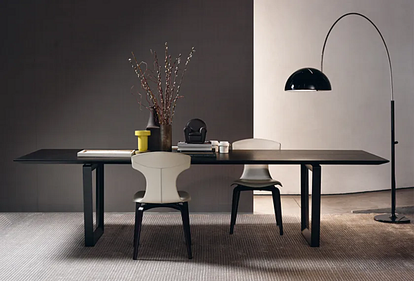 Tavolo rettangolare in legno massello Bolero POLTRONA FRAU fabbrica POLTRONA FRAU dall'Italia. Foto №8