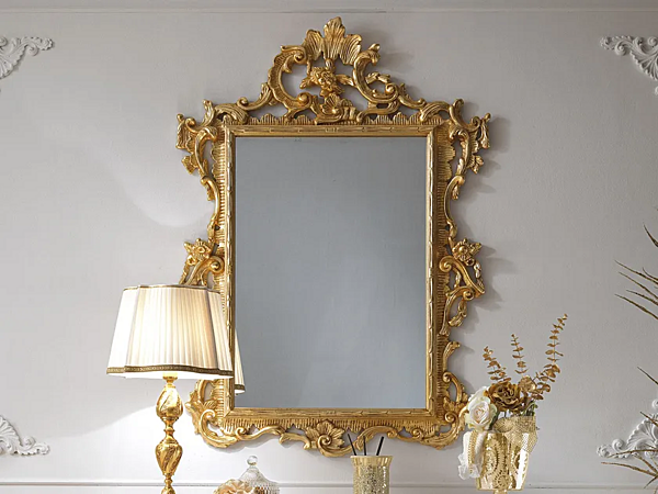 Specchio da parete rettangolare con cornice CASA +39 PUCCINI 110 fabbrica CASA +39 dall'Italia. Foto №1