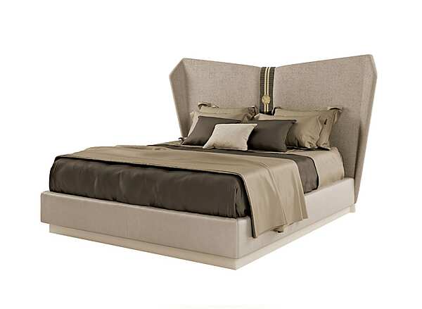 Letto matrimoniale con testata alta in tessuto Bizzotto Italia collezione Symphony fabbrica Bizzotto Italia dall'Italia. Foto №2