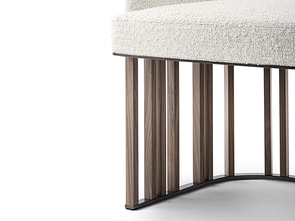 Poltrona in tessuto con copertura removibile HERO GIORGETTI fabbrica GIORGETTI dall'Italia. Foto №8