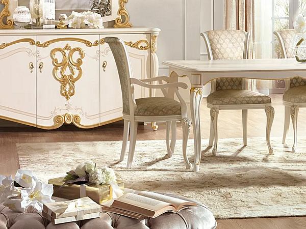 Tavolo da pranzo rettangolare in legno CASA +39 LA FENICE 1620, 1621, 1622 fabbrica CASA +39 dall'Italia. Foto №2