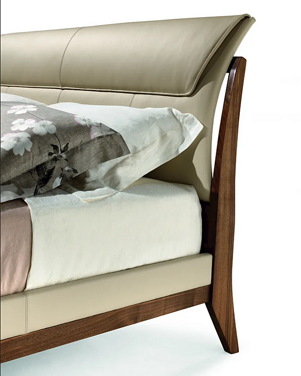 Letto matrimoniale in pelle imbottita ARTE BROTTO Leonardo L974N L974N fabbrica Arte Brotto dall'Italia. Foto №5