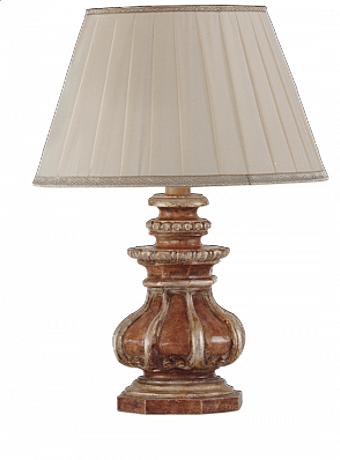 Lampada Da Tavolo STILE LEGNO 8057