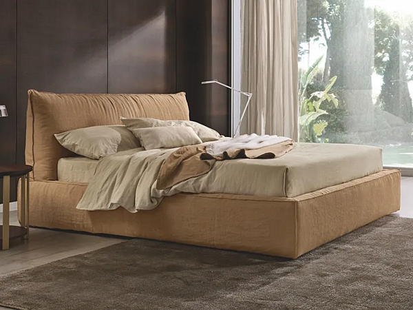 Letto matrimoniale imbottito Orion Duomo Design fabbrica Duomo Design dall'Italia. Foto №1