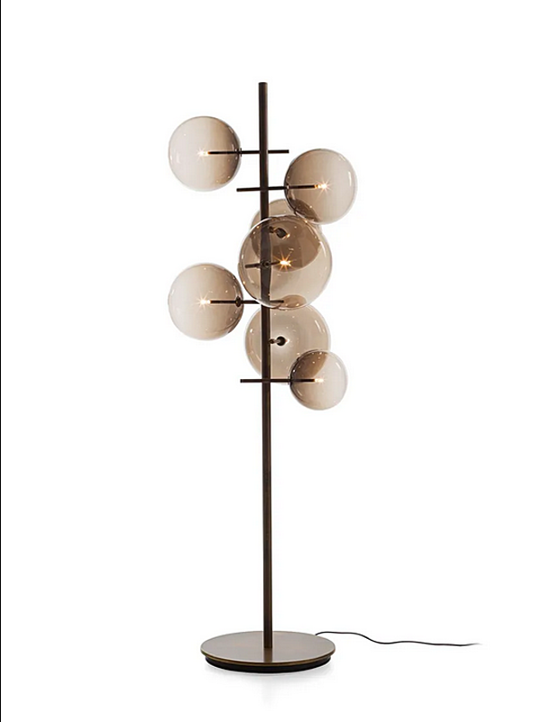 Lampada da terra in cristallo soffiato LED Bolle Stelo Gallotti&Radice fabbrica Gallotti & Radice dall'Italia. Foto №13