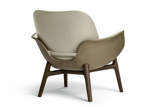 Poltrona in pelle imbottita con braccioli Martha Poltrona Frau fabbrica POLTRONA FRAU dall'Italia. Foto №6