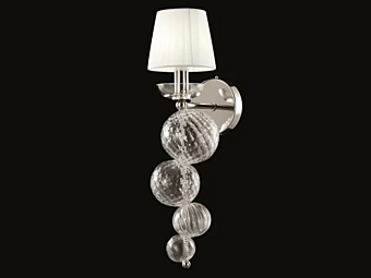 Applique da muro in vetro di Murano fatto a mano Planet MULTIFORME fabbrica MULTIFORME dall'Italia