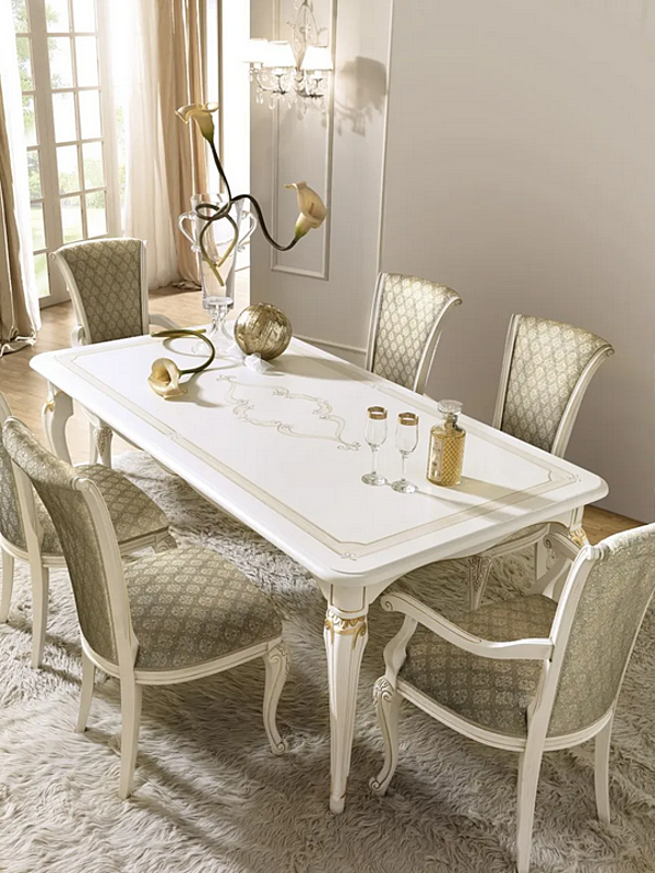 Sedia imbottita in legno con braccioli CASA +39 La Fenice 1611 fabbrica CASA +39 dall'Italia. Foto №2