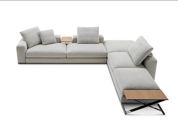 Divano angolare in tessuto Ananta Saba fabbrica SABA dall'Italia. Foto №2