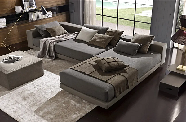 Letto imbottito con copertura removibile Atlante Duomo Design fabbrica Duomo Design dall'Italia. Foto №3