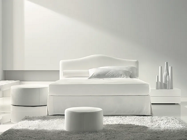 Letto matrimoniale imbottito Fiaba Duomo Design fabbrica Duomo Design dall'Italia. Foto №2