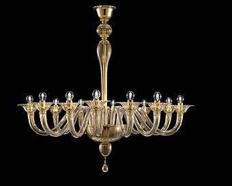 Lampadario Barovier&Toso Valiant 5507/12