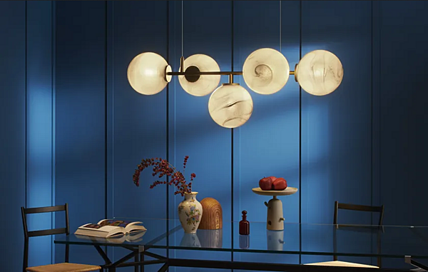 Lampada a sospensione in vetro soffiato LED Starburst CASSINA fabbrica CASSINA dall'Italia. Foto №2
