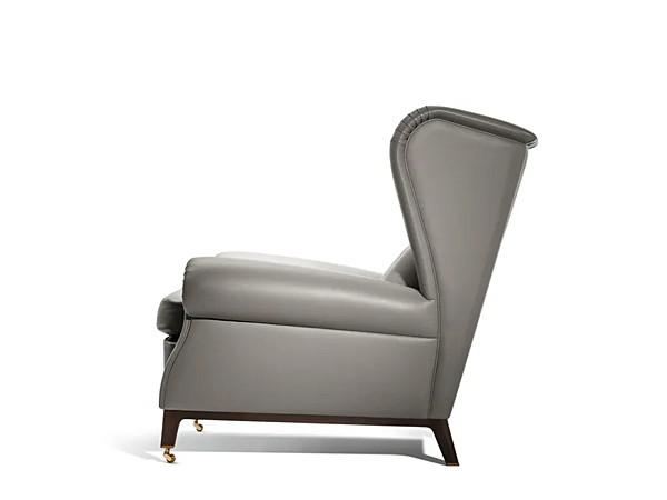 Poltrona in pelle trapuntata con braccioli 2019 POLTRONA FRAU fabbrica POLTRONA FRAU dall'Italia. Foto №7