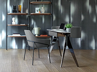 Scrivania segretaria in marmo BertO collezione Jim fabbrica BertO dall'Italia