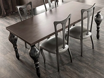 Tavolo rettangolare in rovere collezione Zoe CORTEZARI 201-RR