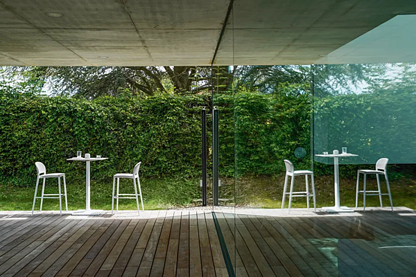 Panchetta da giardino in alluminio verniciato a polvere VARASCHIN Clever 229S5, 229S0 fabbrica VARASCHIN dall'Italia. Foto №4