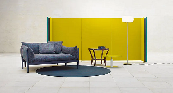 Divano a tre posti in tessuto con copertura removibile Tapio PAOLA LENTI fabbrica PAOLA LENTI dall'Italia. Foto №6