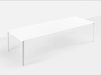 Tavolo allungabile in legno Thin K Kristalia