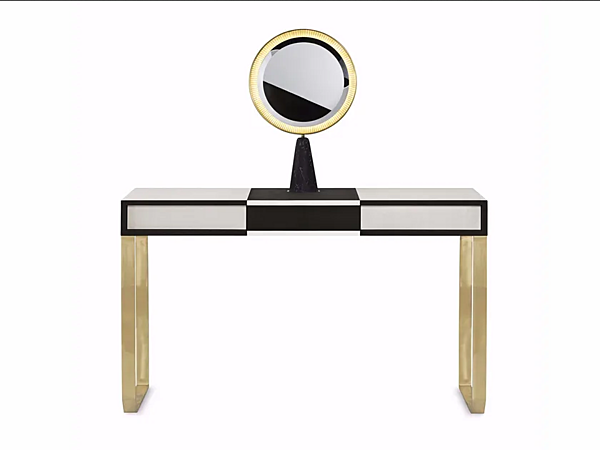 Toeletta in legno e ottone Selene Gallotti&Radice fabbrica Gallotti & Radice dall'Italia. Foto №1