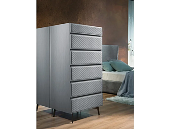 Cassettiera alta in legno EOS CASA +39 E0012-G