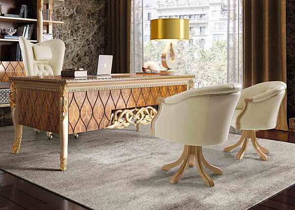 Poltrona in pelle tufted Harmony A.R. Arredamenti 317 fabbrica A.R.ARREDAMENTI SRL dall'Italia. Foto №2