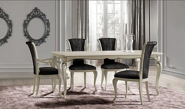 Tavolo da pranzo rettangolare allungabile in legno CASA +39 PUCCINI 7621 fabbrica CASA +39 dall'Italia. Foto №3
