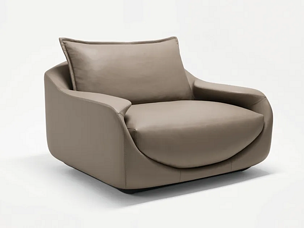Poltrona in pelle con braccioli Martini GIORGETTI 69880 fabbrica GIORGETTI dall'Italia. Foto №1