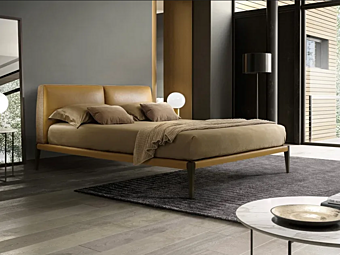 Letto matrimoniale con testiera imbottita Lera Dream Duomo Design