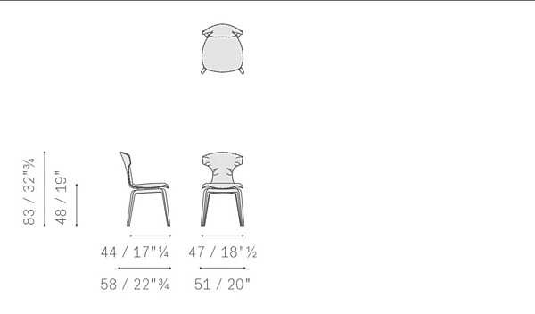 Poltrona in pelle imbottita Montera Mas Poltrona Frau fabbrica POLTRONA FRAU dall'Italia. Foto №10