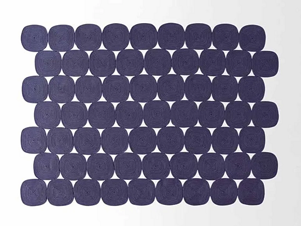 Tappeto rettangolare in corda con forme geometriche PAOLA LENTI Zoe fabbrica PAOLA LENTI dall'Italia. Foto №1