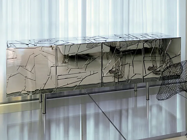 Credenza in vetro con ante Edra Scrigno fabbrica EDRA dall'Italia. Foto №4