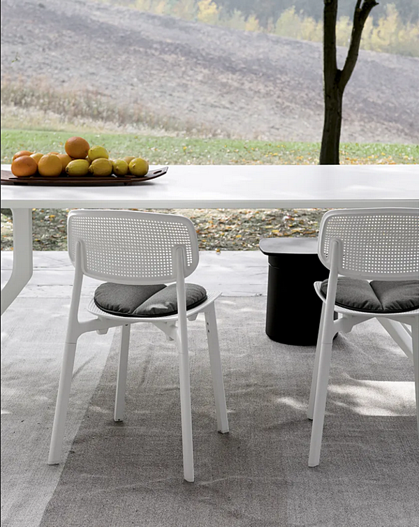 Sgabello alto con schienale in tessuto Kristalia Colander fabbrica Kristalia dall'Italia. Foto №4