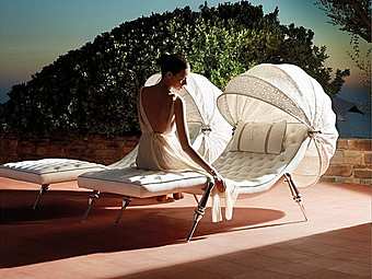 Chaise lounge SVEVA Capitonné