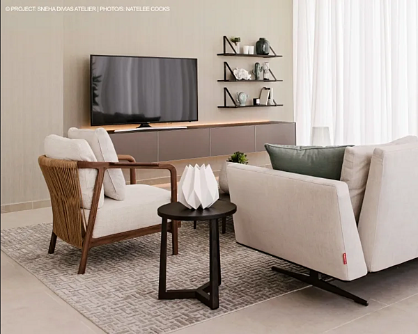 Poltrona in tessuto con copertura removibile e braccioli FLEXFORM CRONO fabbrica FLEXFORM dall'Italia. Foto №4