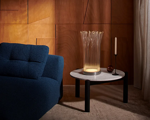 Lampada da tavolo in vetro borosilicato LED Fluxus E CASSINA fabbrica CASSINA dall'Italia. Foto №2