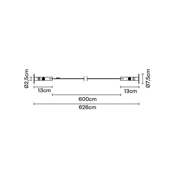 Lampada da soffitto LED regolabile Metro Fabbian fabbrica Fabbian dall'Italia. Foto №7
