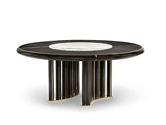Tavolo da pranzo rotondo in legno OLIVER OPERA CONTEMPORARY 46017/18F