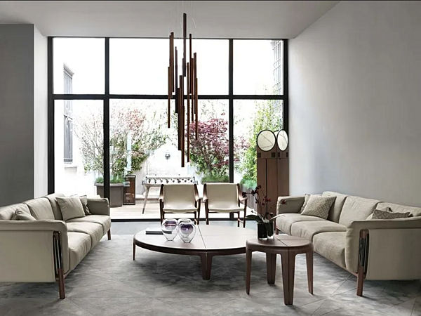 Tappeto rettangolare in seta con forme geometriche GIORGETTI fabbrica GIORGETTI dall'Italia. Foto №4