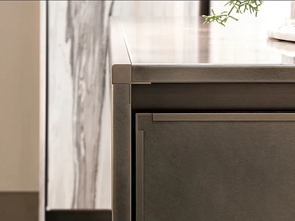 Cucina in legno con maniglie integrate GIORGETTI GK 02 fabbrica GIORGETTI dall'Italia. Foto №7