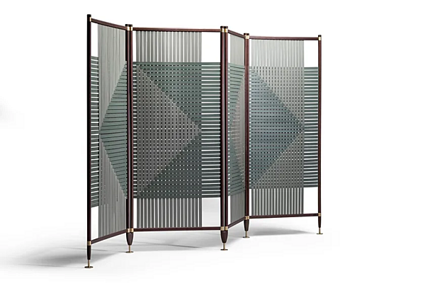 Paravento in pelle POLTRONA FRAU Plot fabbrica POLTRONA FRAU dall'Italia. Foto №5