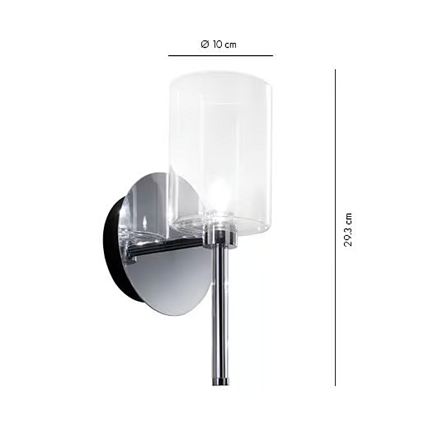Applique da parete in pyrex Spillray AXOLIGHT AP SPILL R fabbrica Axolight dall'Italia. Foto №6