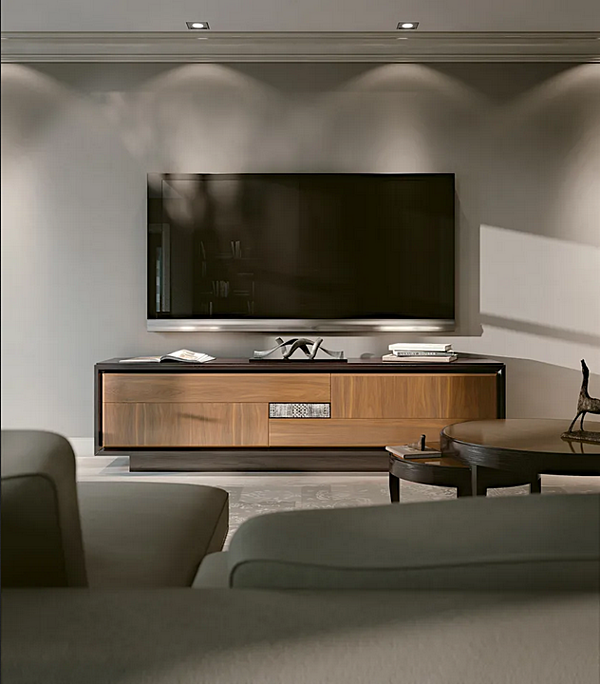 Mobile TV in legno con cassetti Segreti S1290 ARTE BROTTO S1290 fabbrica Arte Brotto dall'Italia. Foto №3